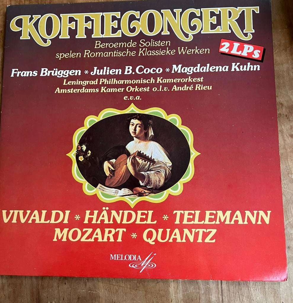 Lp koffieconcert, Ophalen, Gebruikt, 12 inch, Overige typen