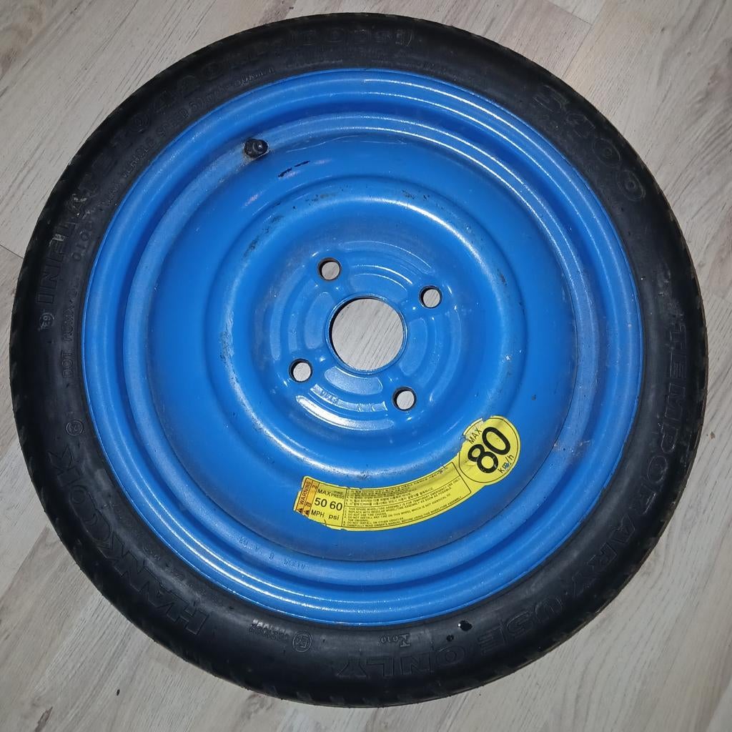 Hankook Reservewiel ongebruikt - T125/70D15 - 15 inch, Ophalen of Verzenden, Gebruikt