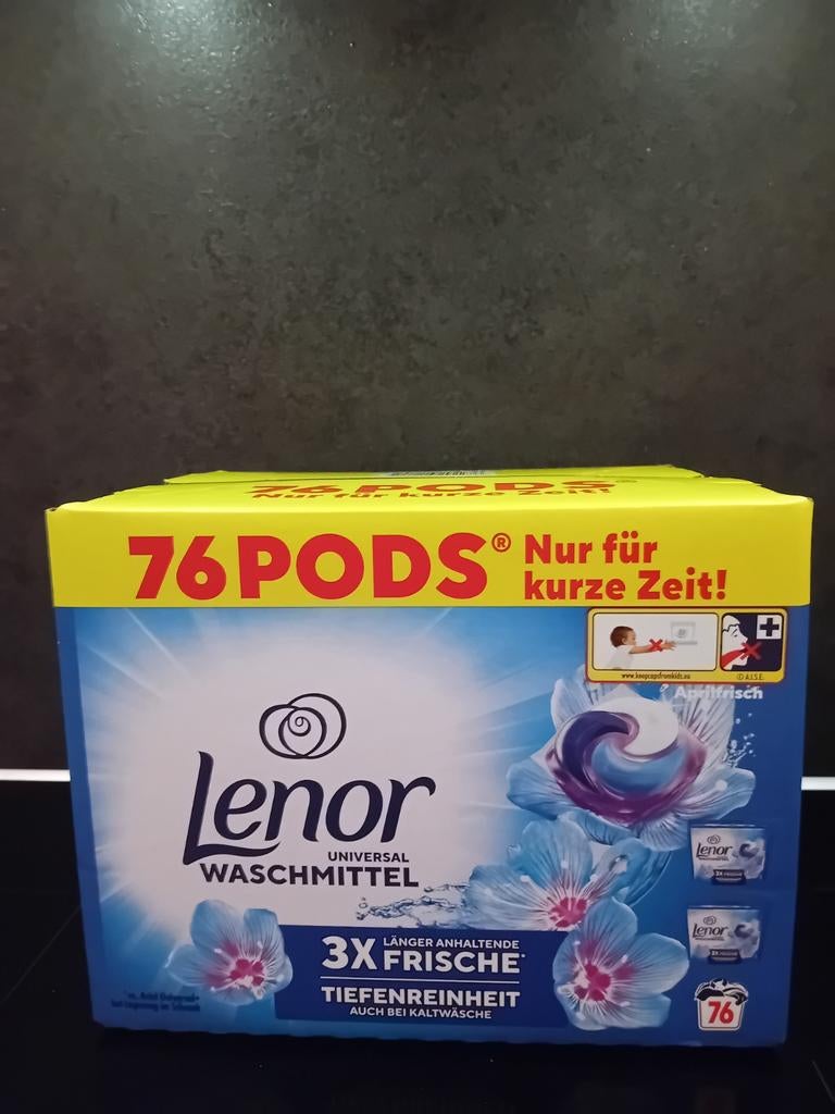 Lenor Universal Wasmiddel 76 pods new, Ophalen of Verzenden, Schoonmaakmiddel
