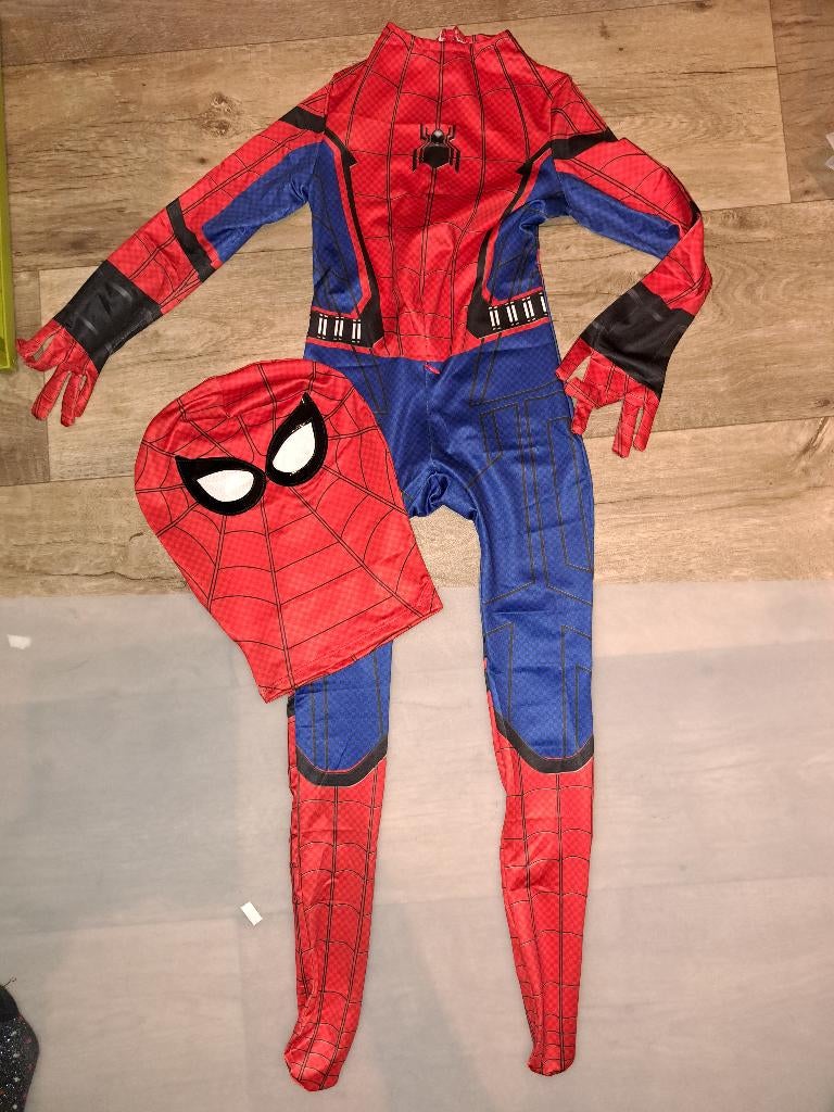 Spiderman verkleedpak, Kinderen en Baby's, Carnavalskleding en Verkleedspullen, Ophalen of Verzenden, Nieuw, 110 t/m 116, Jongen of Meisje