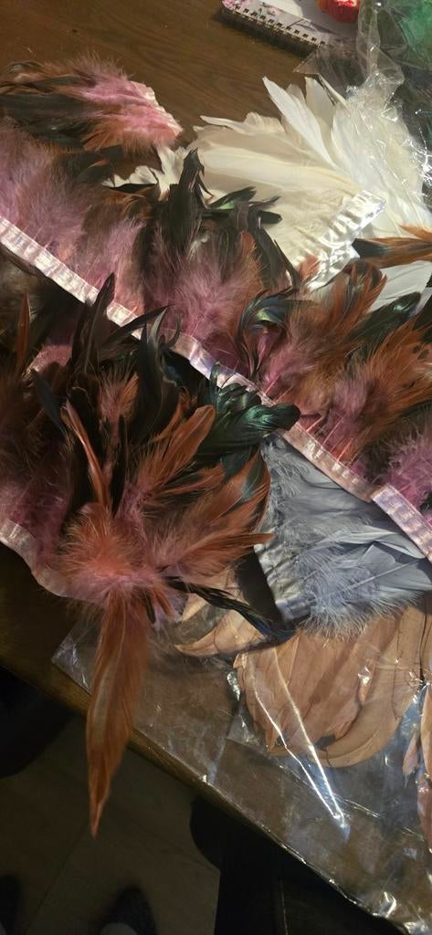 Restant veren voor knutselprojecten, Ophalen of Verzenden, Gebruikt, Materiaal