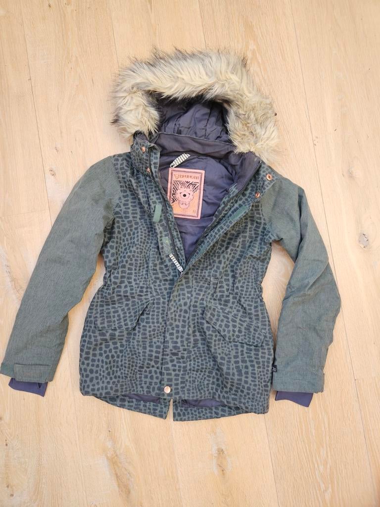 Ski jas Brunotti maat 152, meisje, Ophalen of Verzenden, Zo goed als nieuw, Maat 34 (XS) of kleiner, Jack