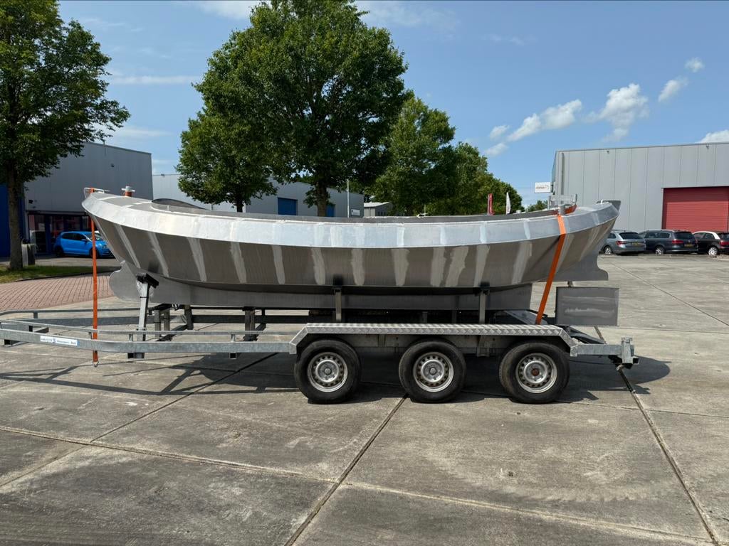 Casco Aluminium Tjotter, Watersport en Boten, Ophalen, Geen motor, 6 meter of meer, Overige brandstoffen