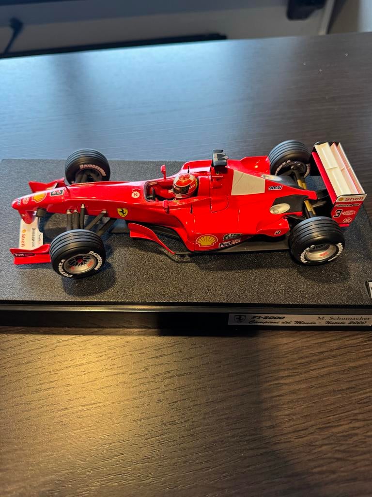 M. Schumacher F1-2000 Natale 2000 Hot Wheels, Ophalen of Verzenden, Zo goed als nieuw, Auto, Hot Wheels