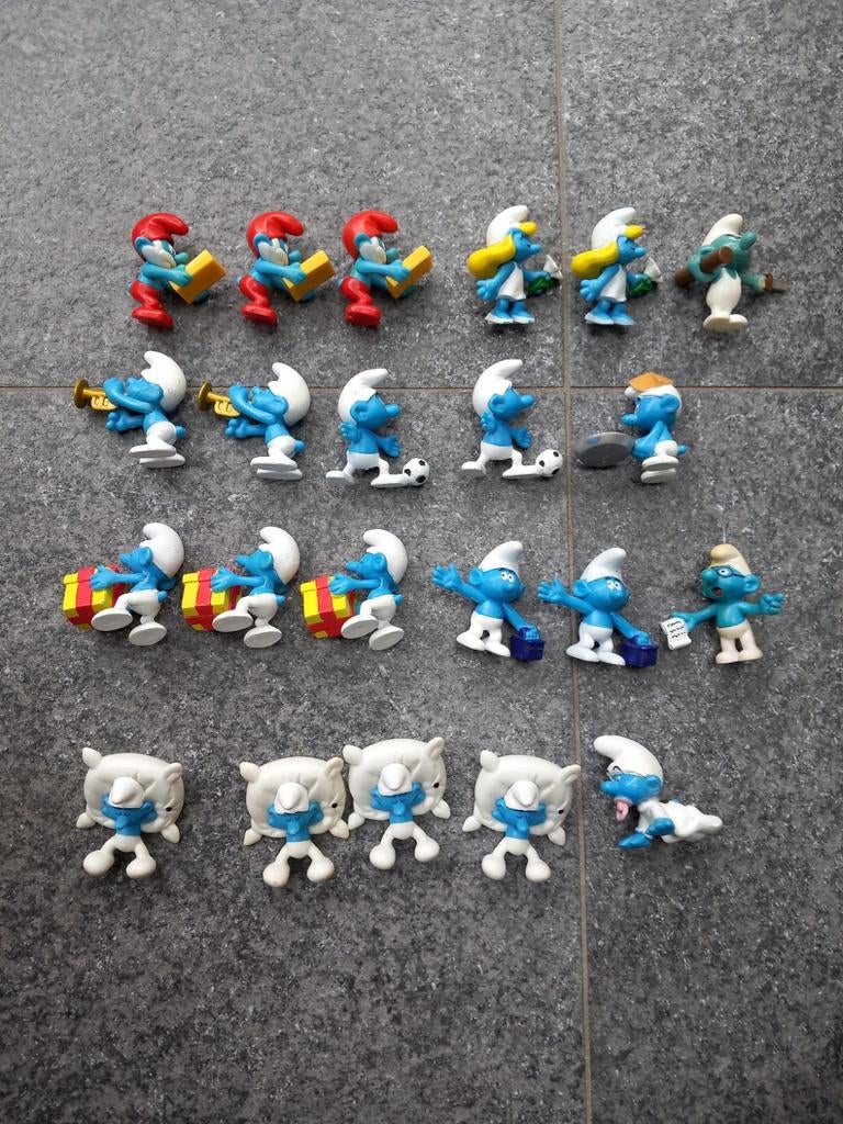 Smurfen van AH, Ophalen of Verzenden, Zo goed als nieuw, Verschillende Smurfen