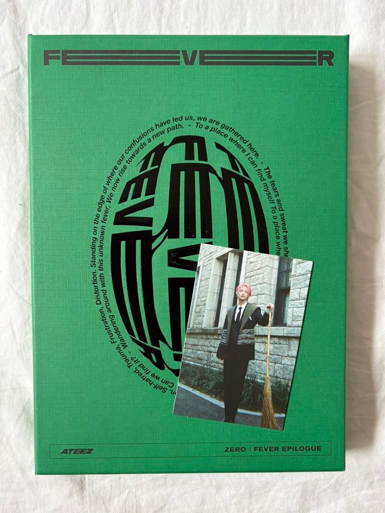 Kpop Ateez Fever Epilogue album Seonghwa pc, Ophalen of Verzenden, Gebruikt