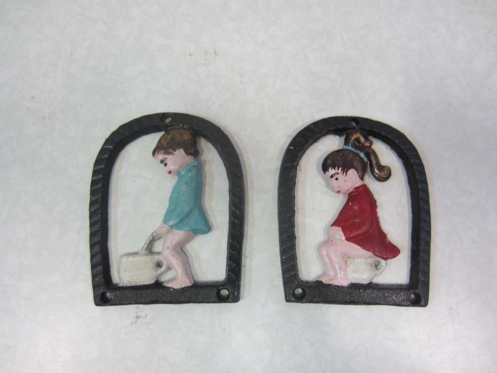 Toilet bordjes, Ophalen of Verzenden, Nieuw