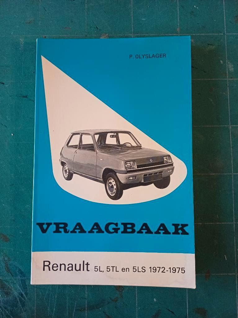 Vraagbaak RENAULT 5L 5TL 5LS 1972-1975, Ophalen of Verzenden