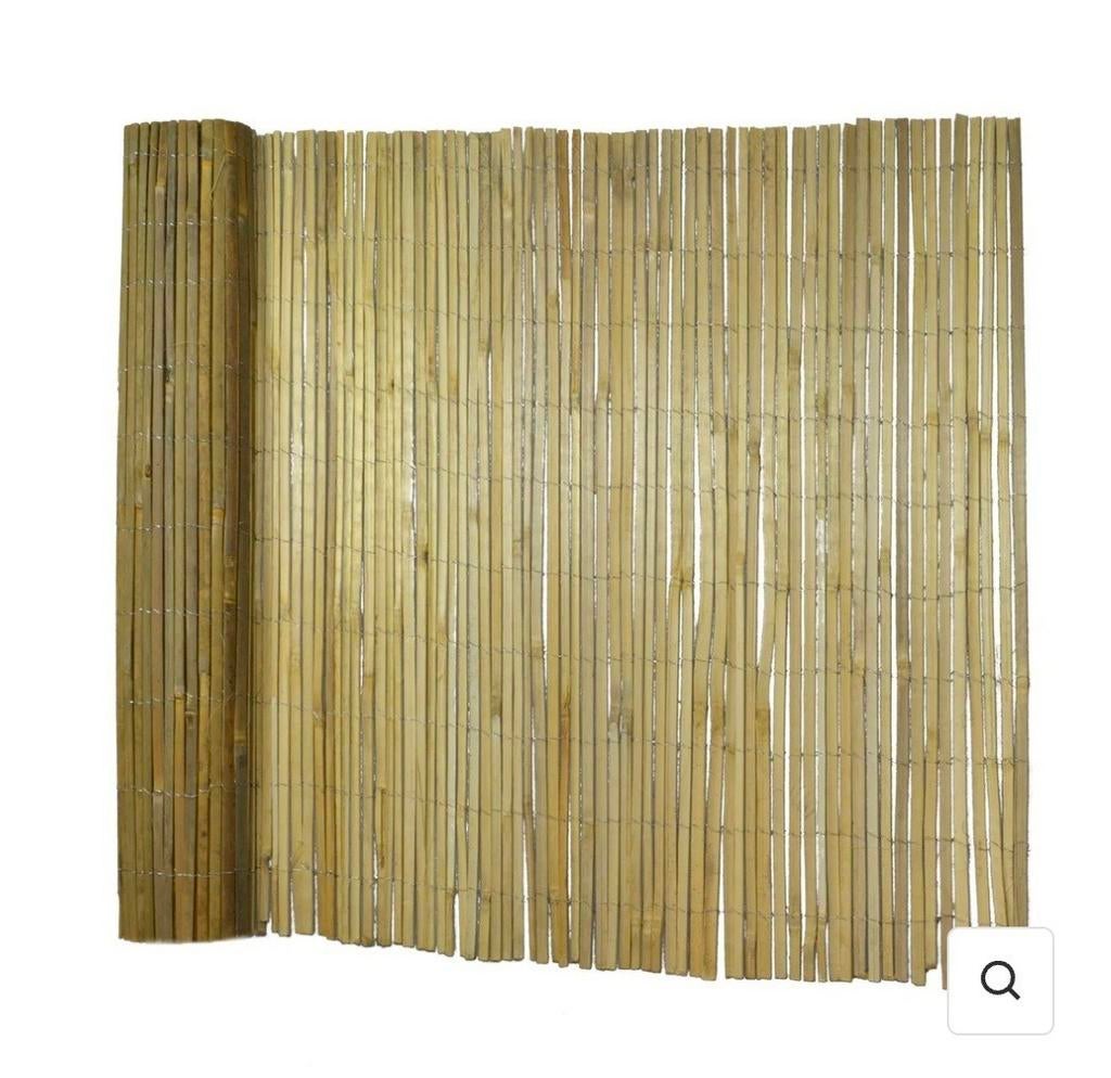 Te Koop! Bamboe tuinscherm/schutting h150xL150, Ophalen, Overige materialen, 100 tot 150 cm, Zo goed als nieuw