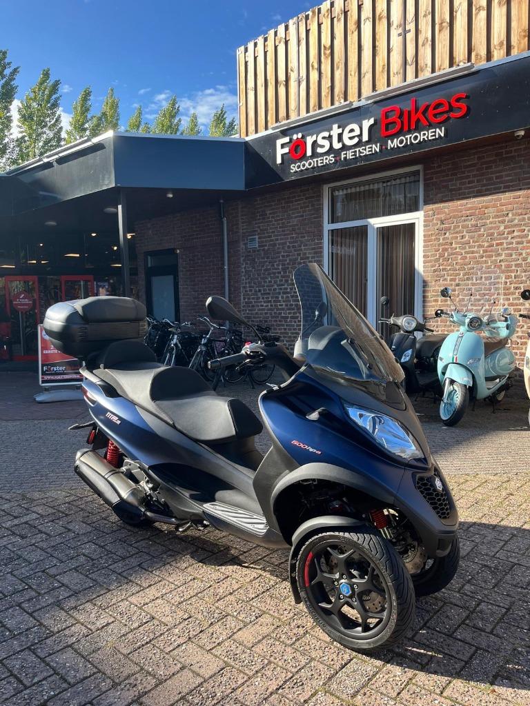 Piaggio MP3 500 HPE, Motoren, Traction Control, Scooter, Bedrijf, 1 cilinder