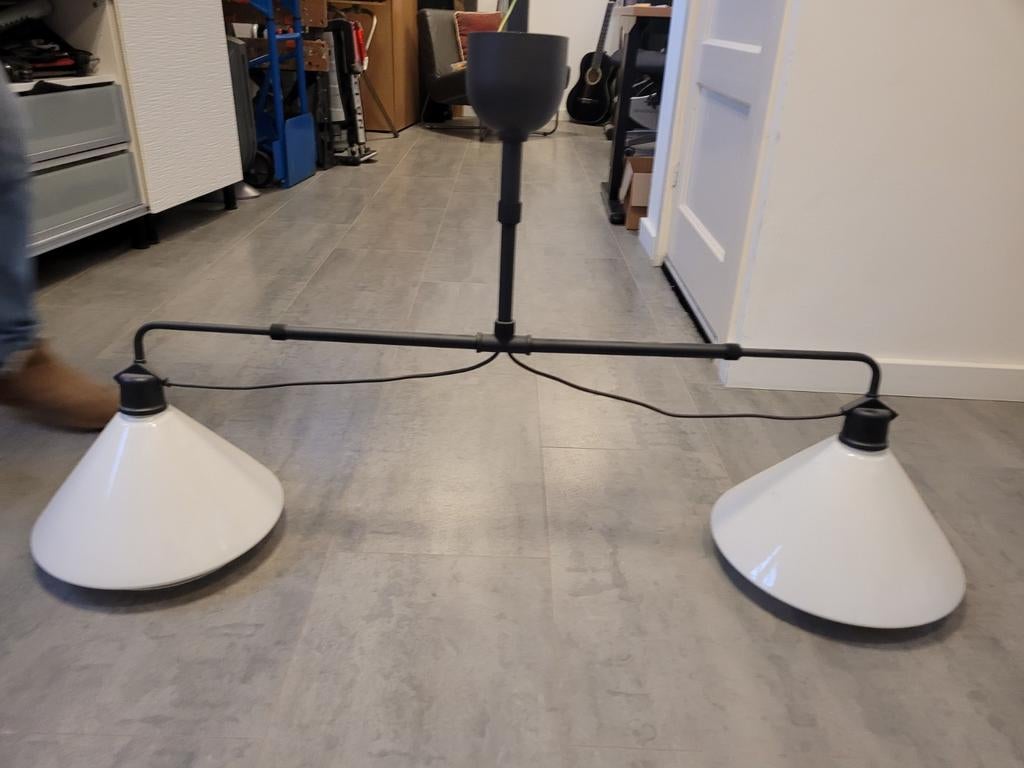 Verstelbare Hanglamp, Stoer en Landelijk, Ophalen, Zo goed als nieuw, 75 cm of meer