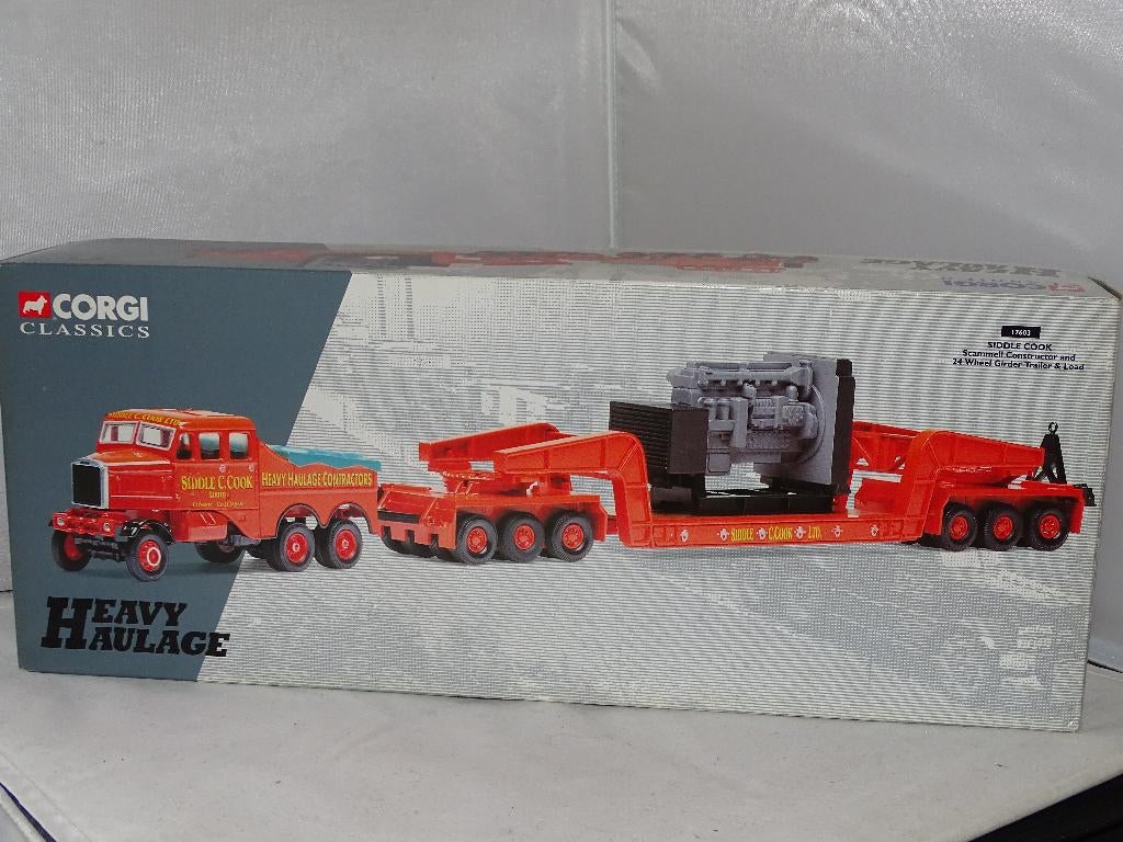 1/50 Corgi Scammell Heavy Haulage, Ophalen of Verzenden, Nieuw, Bus of Vrachtwagen, Corgi