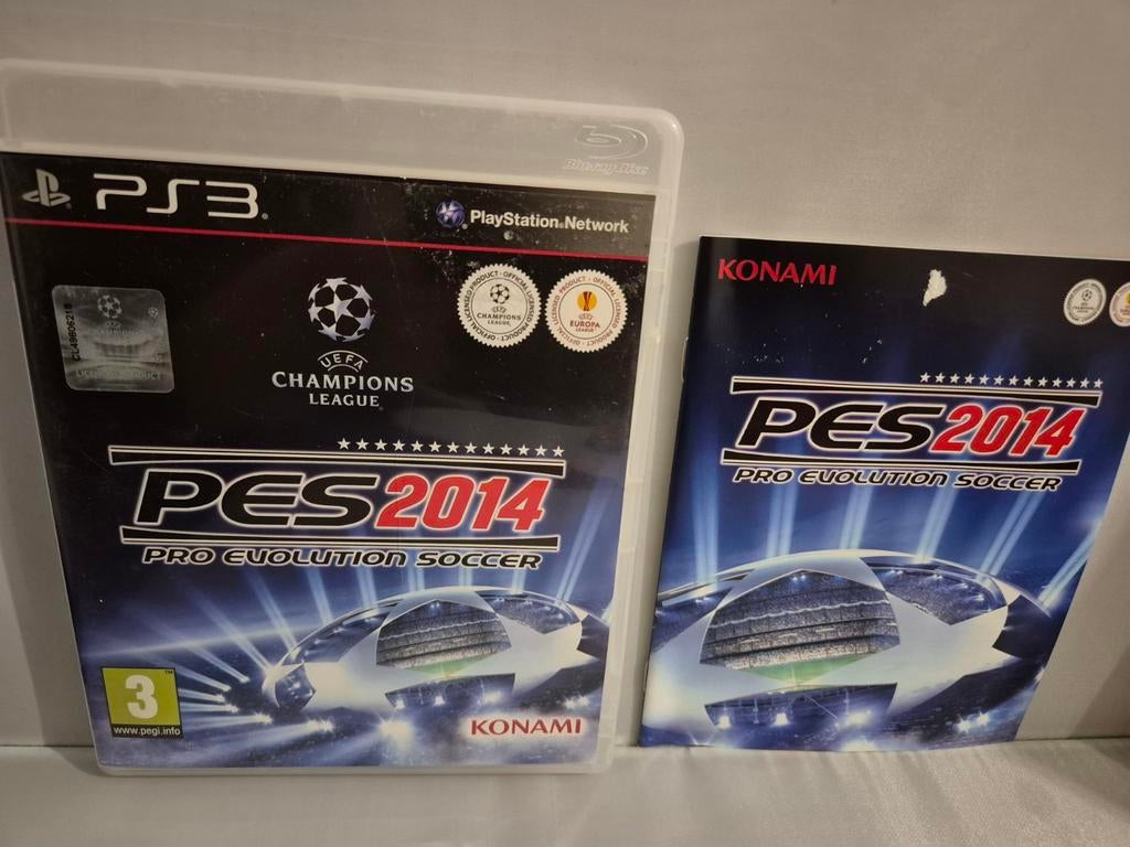 PES Pro Evolution Soccer 2014 ps3, 1 speler, Ophalen of Verzenden, Zo goed als nieuw, Vanaf 3 jaar