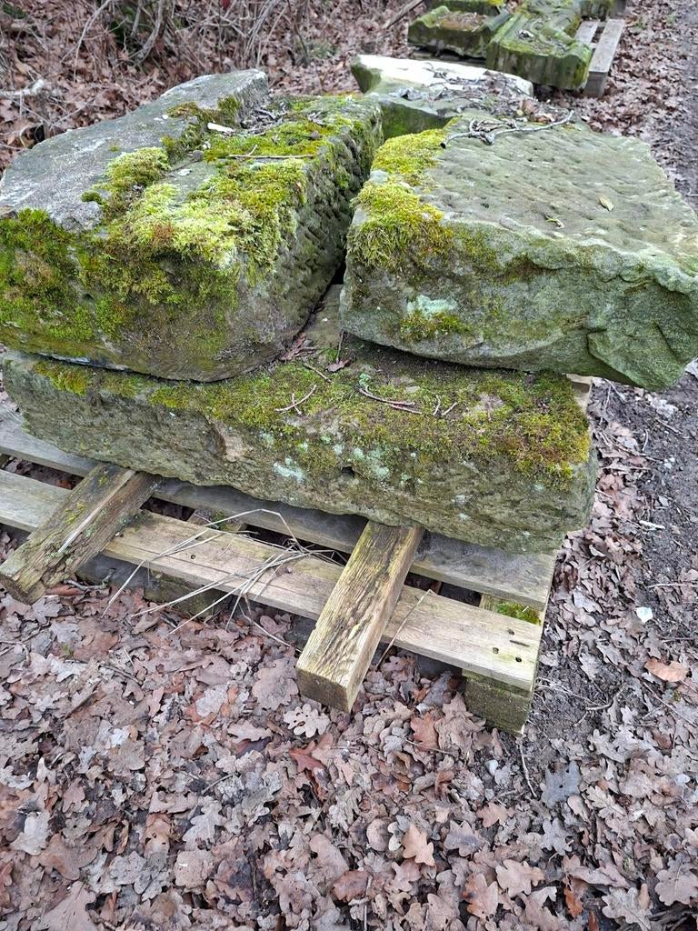 Bentheimer steendelen - Unieke bouwmaterialen, Ophalen, Gebruikt, Bruin, Overige typen