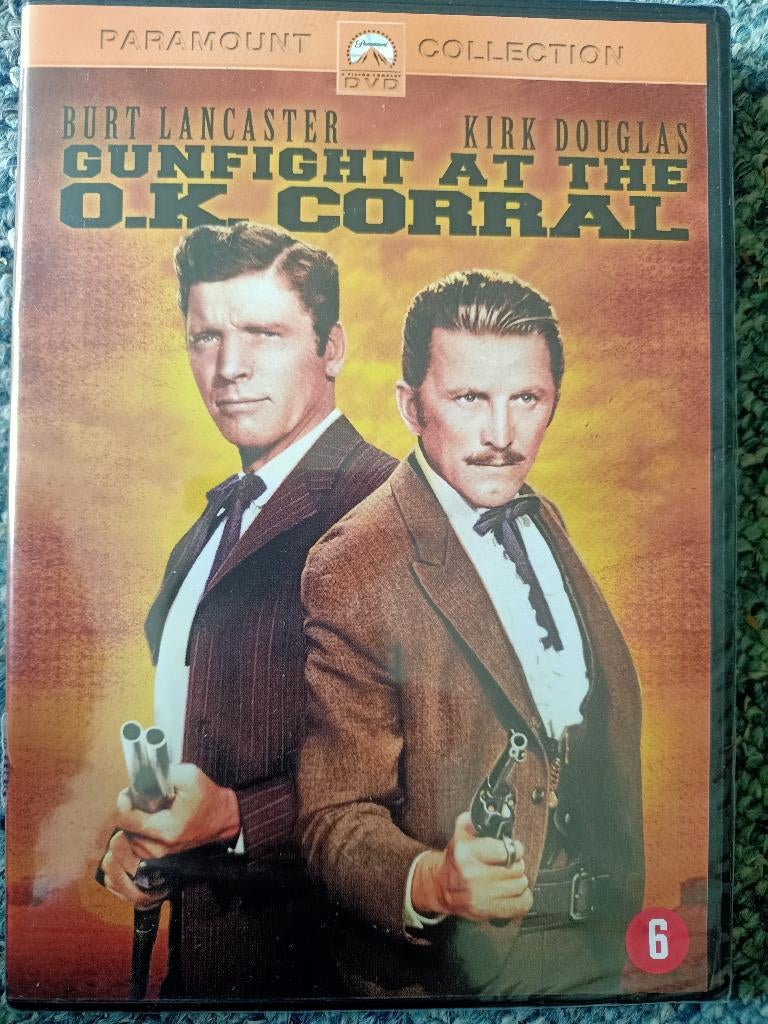 Gunfight at the O.K. Corral. Kirk Douglas Burt Lancaster, Vanaf 16 jaar, 1980 tot heden, Ophalen of Verzenden, Actie en Avontuur