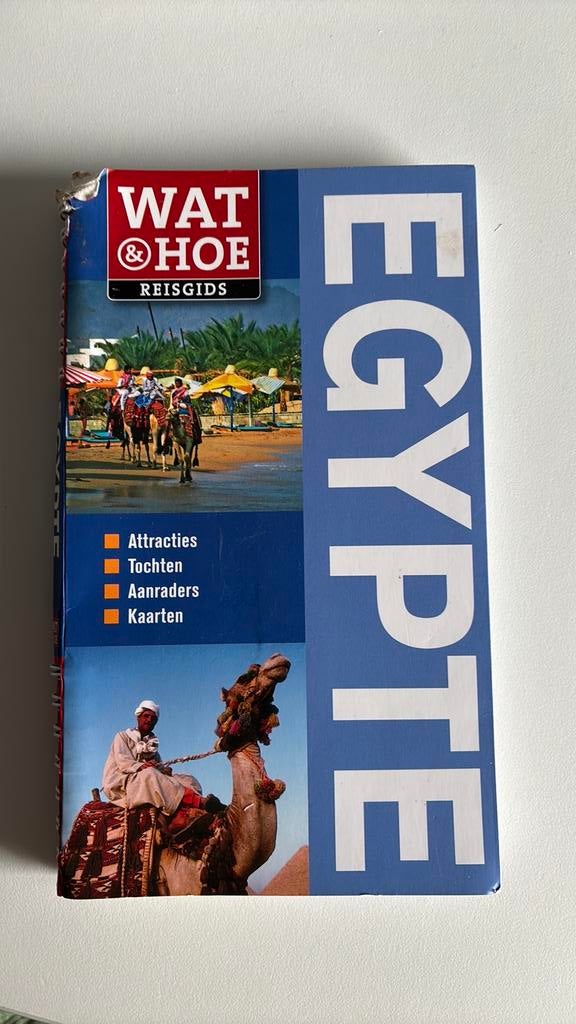 Reisgids Wat & Hoe Egypte, Overige merken, Afrika, Ophalen of Verzenden, Zo goed als nieuw
