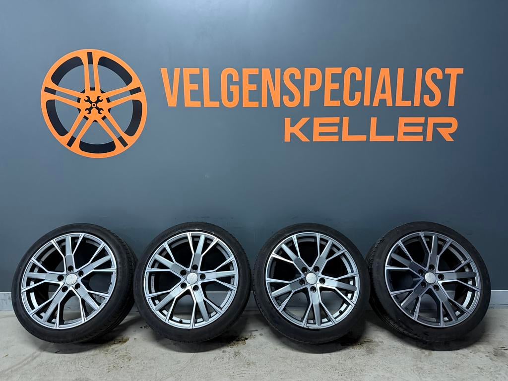 Audi A3 S line GMP Gunner 18 inch velgen 5x112 225/40/18, Auto-onderdelen, Banden en Velgen, Ophalen of Verzenden, 18 inch, Zomerbanden