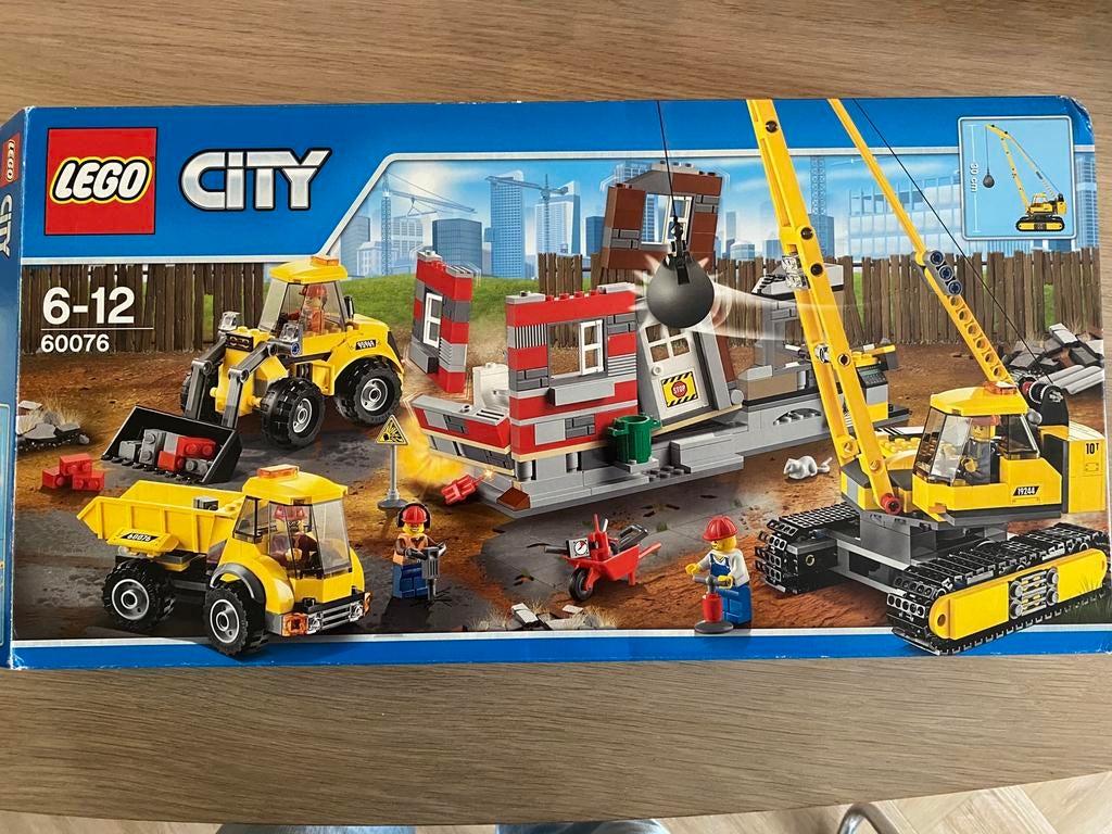 Lego city 60076 - Sloopterrein, Kinderen en Baby's, Speelgoed | Duplo en Lego, Ophalen of Verzenden, Zo goed als nieuw, Complete set