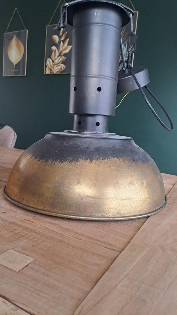 Countryfield Lamp Nieuw industrieel goud, Ophalen, Nieuw, Landelijk, Metaal