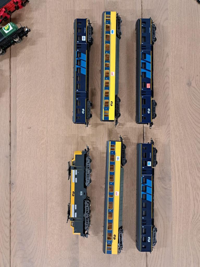 Uitgebreide Lima Treinset met Toebehoren, Overige merken, Gebruikt, Ophalen of Verzenden, Gelijkstroom