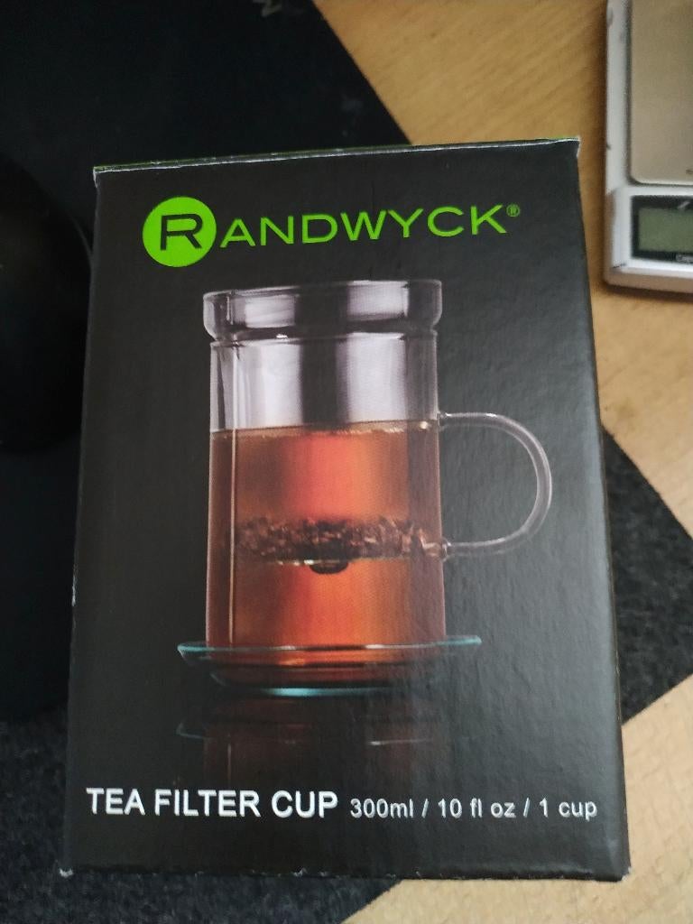 Randwyck theefilterkop 300 ml, Nieuw, Ophalen of Verzenden, Glas, Overige stijlen