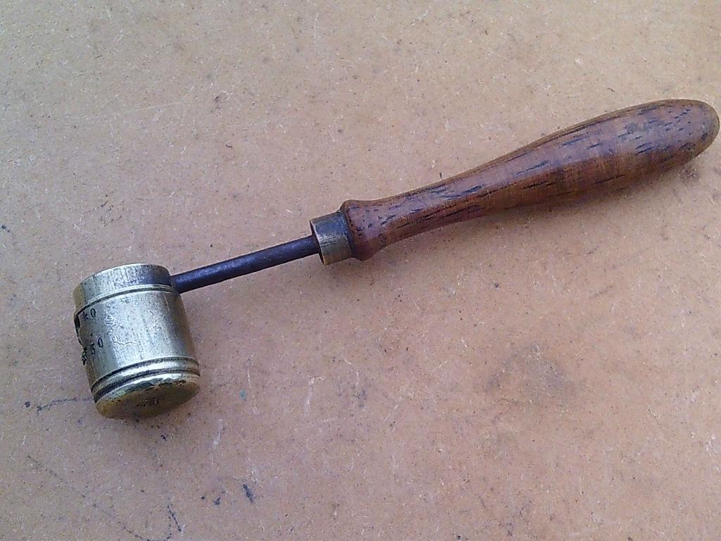 Antiek kruitmaatje uit Frankrijk heeft 3 standen., Ophalen of Verzenden