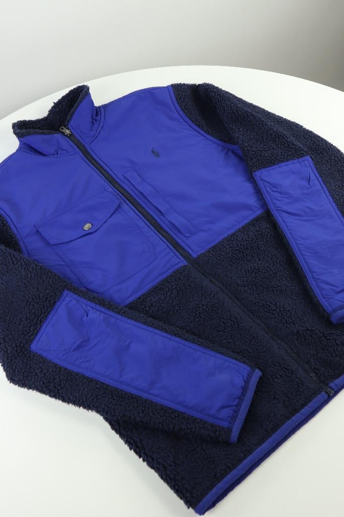 Ralph Lauren teddy jas - S, -, Blauw, -, Ralph Lauren