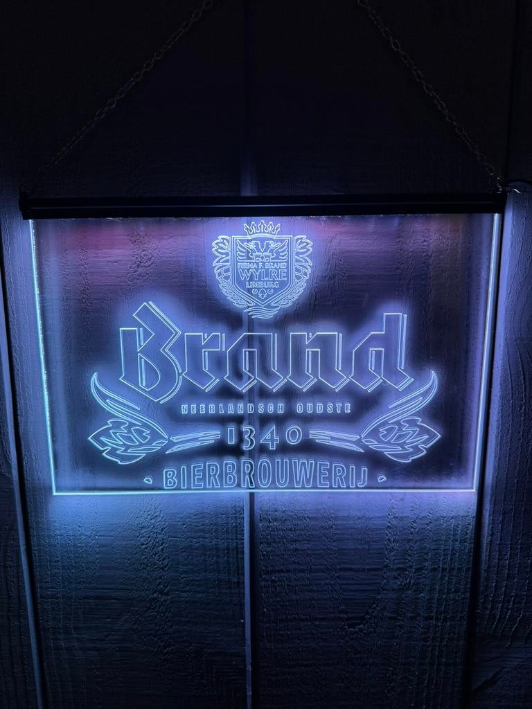 LED bord brand bier, Verzamelen, Merken en Reclamevoorwerpen, Ophalen of Verzenden, Nieuw, Lichtbak of (neon) lamp