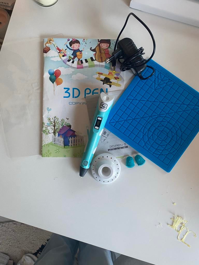 Blauwe 3D pen, Ophalen of Verzenden, Zo goed als nieuw