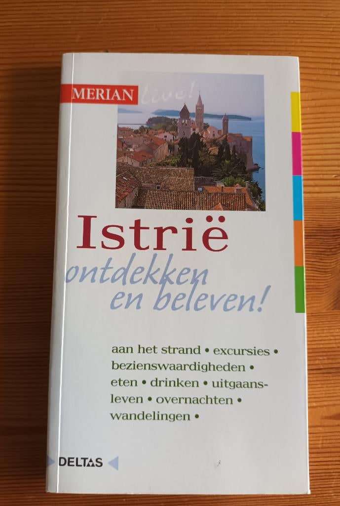 Reisgidsje Istrië, Boeken, Europa, Ophalen of Verzenden, Zo goed als nieuw, Reisgids of -boek
