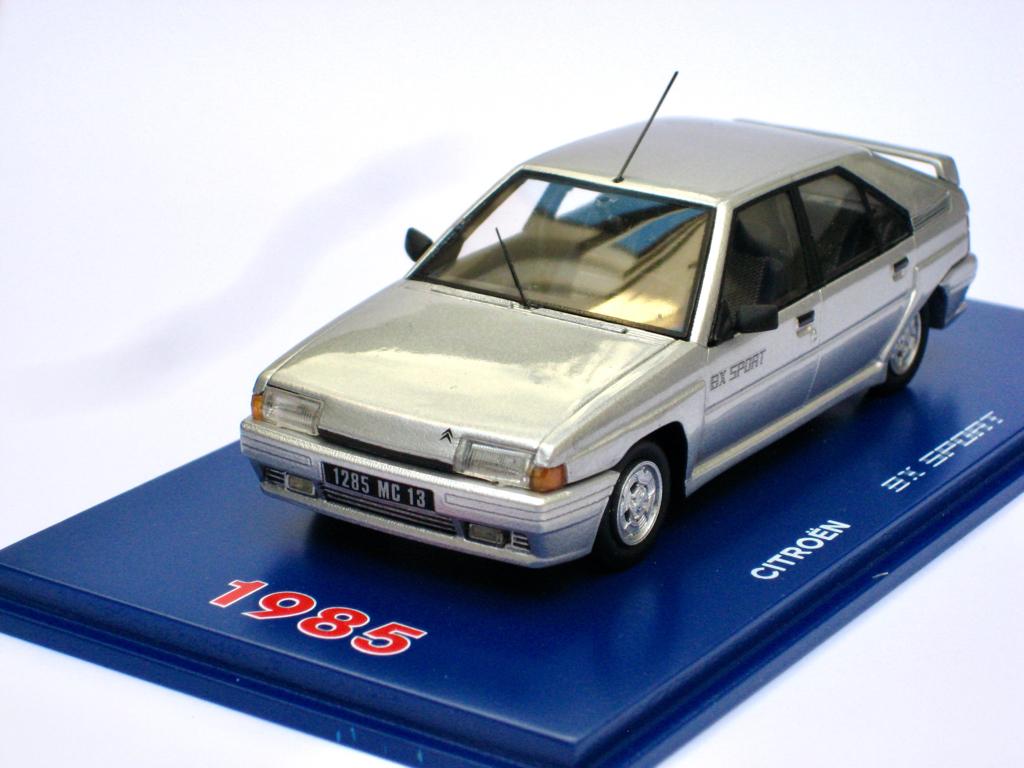 Citroen BX Sport 1985 zilvergrijs Milezim 1:43, Ophalen of Verzenden, Nieuw, Auto, Overige merken
