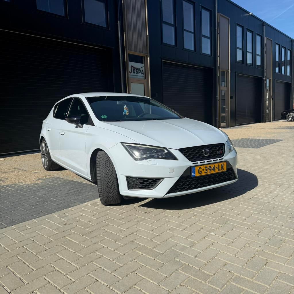 Seat Leon Cupra 2.0 TSI 280PK Dsg-6 2015 Dynamic Grey Spec., Auto's, Seat, 15 km/l, 1321 kg, Zwart, 1984 cc