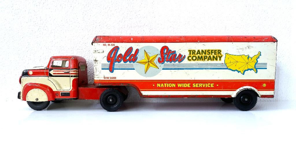 Marx – Gold Star Transfer Company - 55 cm lang., Ophalen of Verzenden