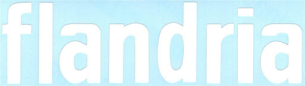 Flandria sticker #4, Ophalen of Verzenden