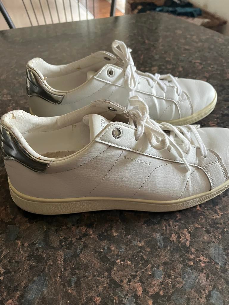 Sneakers bjorn borg mt 39 wit, Wit, Ophalen of Verzenden, Sneakers of Gympen, Gedragen