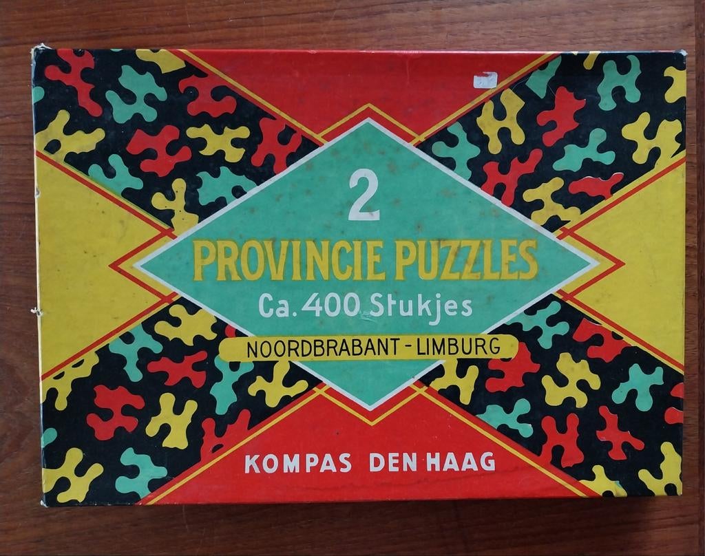 2 provinciepuzzels van Kompas Den Haag en Tante Brocante, Ophalen of Verzenden