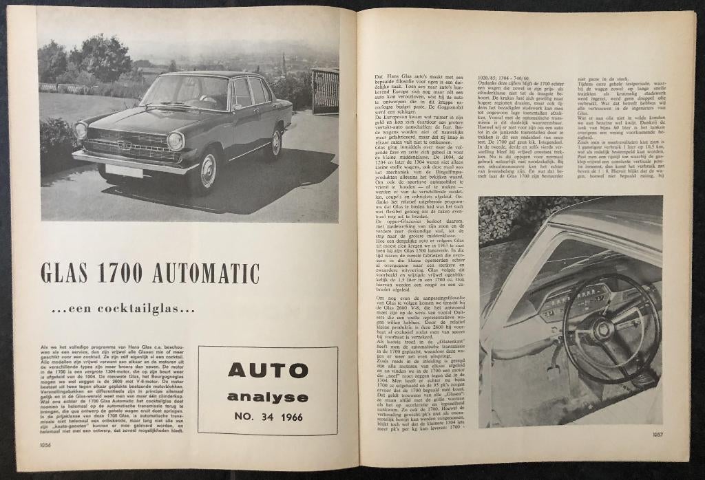 Glas (Dingolfing) testen in Autokampioen e.a., Boeken, Auto's | Folders en Tijdschriften, Gelezen, Ophalen of Verzenden, Autokampioen