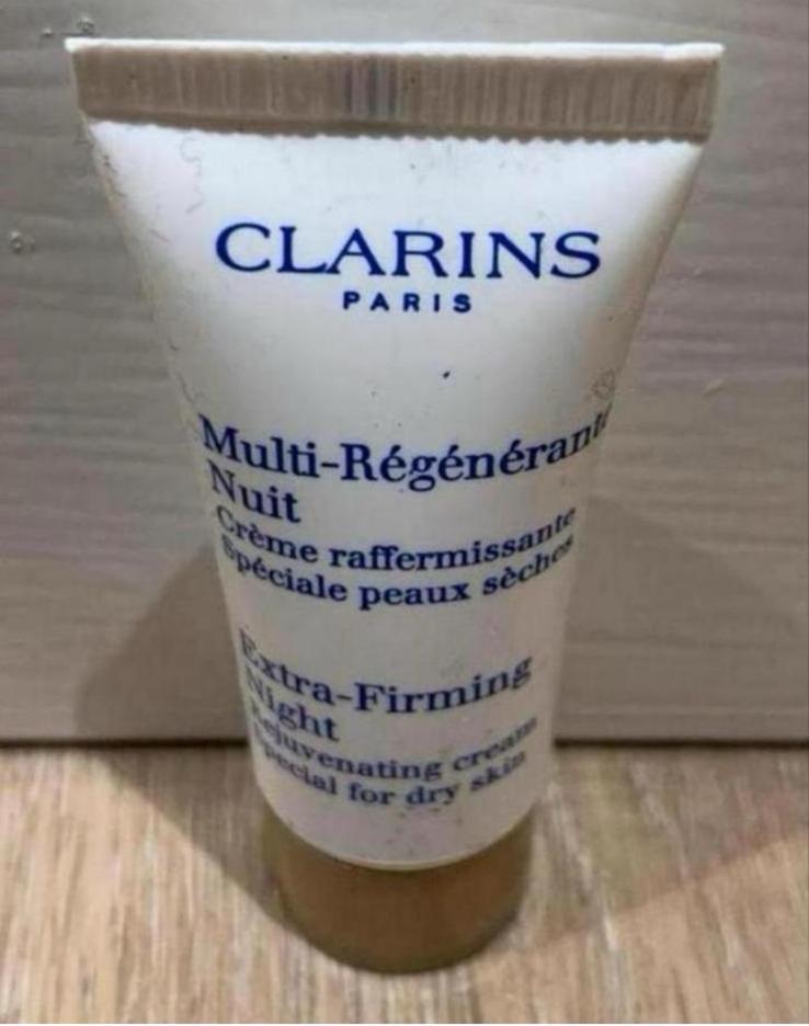 Clarins multi-regenerante nuit/extra-firming night 5 ml dry, Ophalen of Verzenden, Nieuw, Gehele gezicht, Verzorging