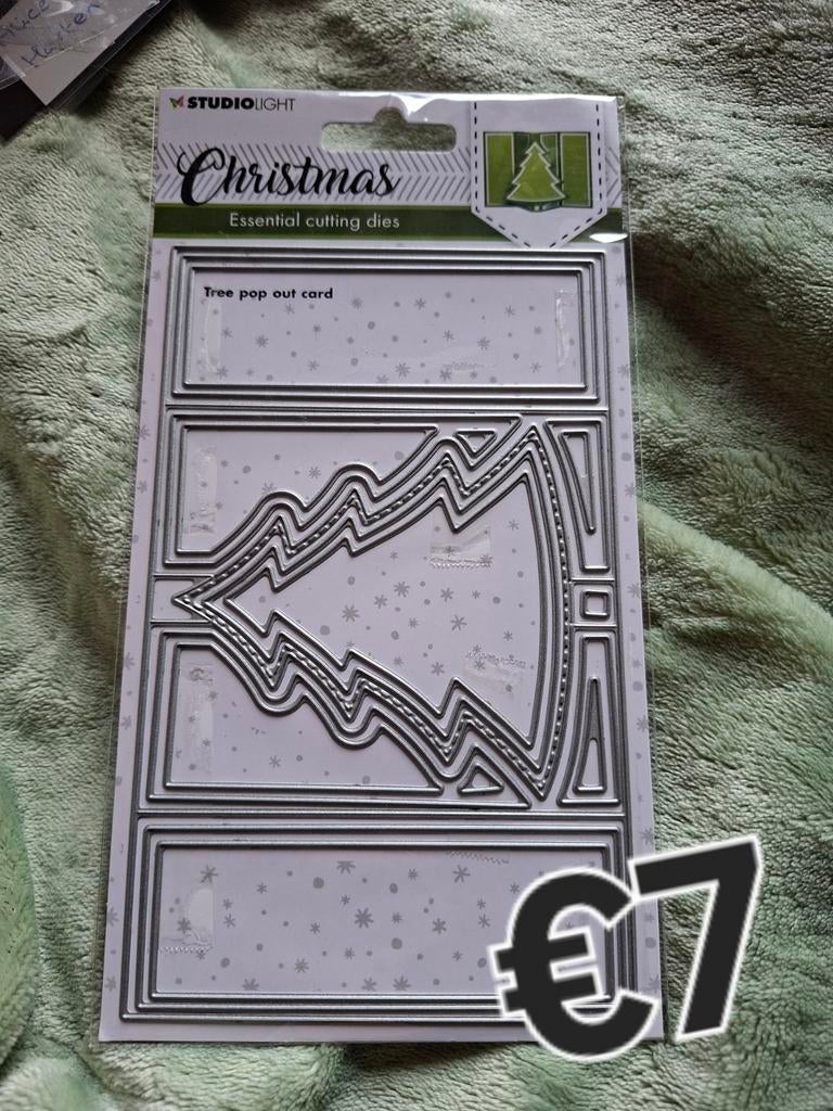Nieuwe Studio Light Christmas Essential Cutting Dies, Ophalen of Verzenden, Nieuw