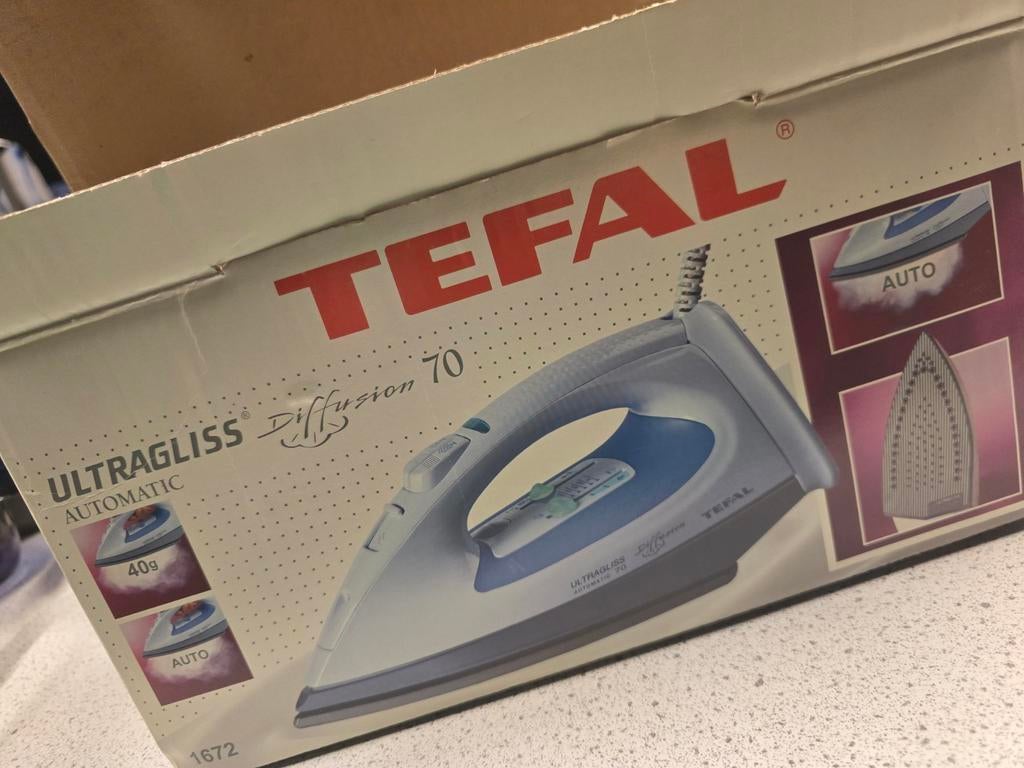 Tefal Ultragliss Diffusion 70 strijkijzer (doos B), Ophalen of Verzenden