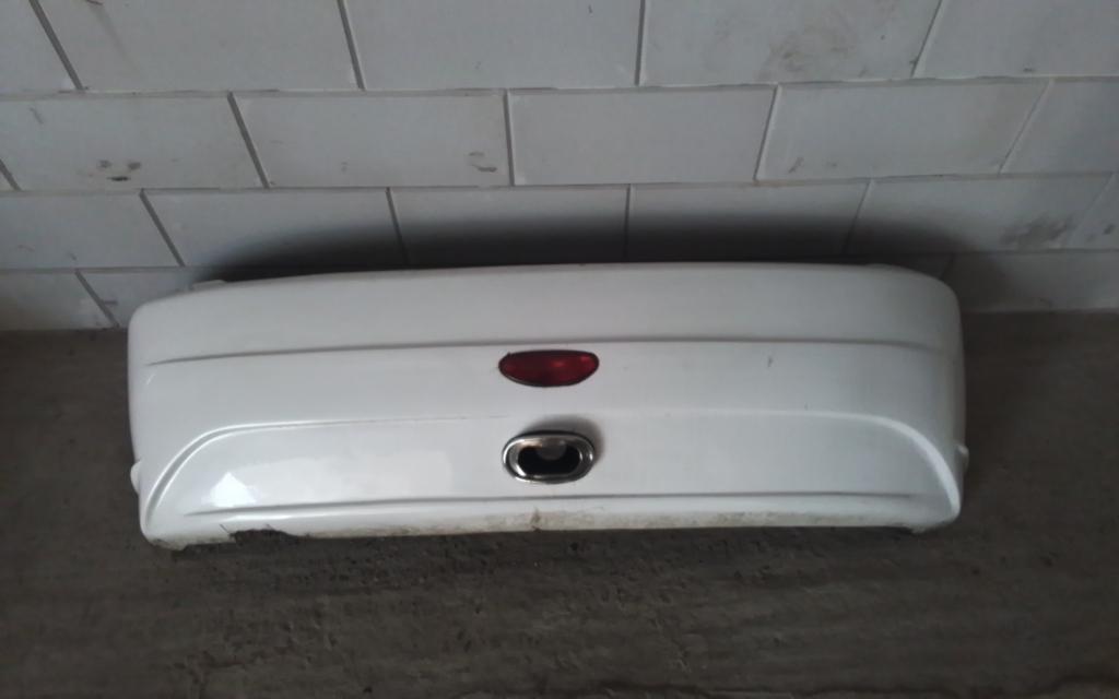 POLYESTER ACHTERBUMPER PEUGEOT 206 GTI CABRIO WIT, Niet ingevuld, Gebruikt, Niet ingevuld, Ophalen of Verzenden