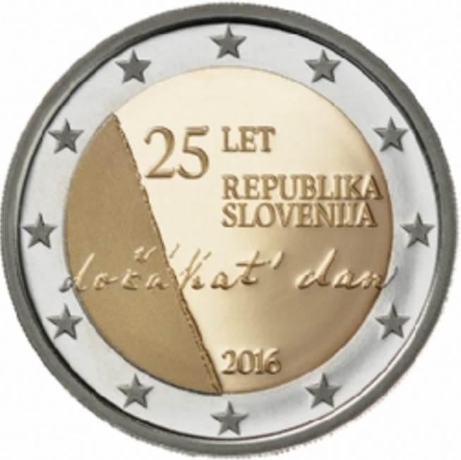 De Speciale 2 Euro munt SLOWAKIJE 2016 "EU Voorzitter" unc., Ophalen of Verzenden, Slowakije, 2 euro