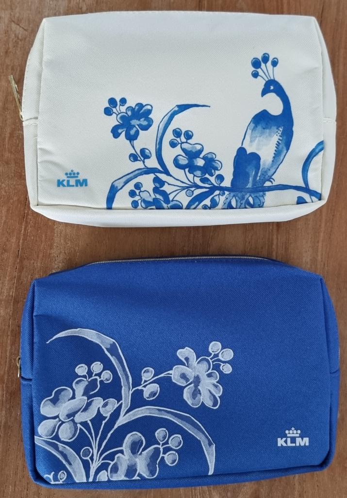 KLM comfort bag Rijksmuseum & Rituals - blauw & wit - NIEUW, Ophalen of Verzenden, Nieuw, Overige typen
