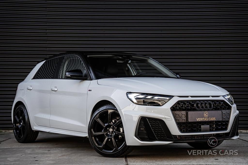 Audi A1 SPORTBACK 25 TFSI 95PK Black Edition|Camera|Virtual|, Euro 6, 95 pk, Wit, Bedrijf