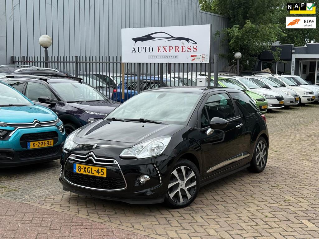 Citroen DS3 1.2 VTi So Chic/Airco/Navigatie/cruisecontrol/el, Euro 5, Gebruikt, 31 €/maand, 1199 cc