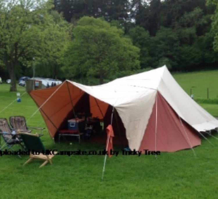 De Waard tent Lepelaar compleet met slaapuitrusting, Caravans en Kamperen, Tenten, Ophalen, Gebruikt, Tot en met 3