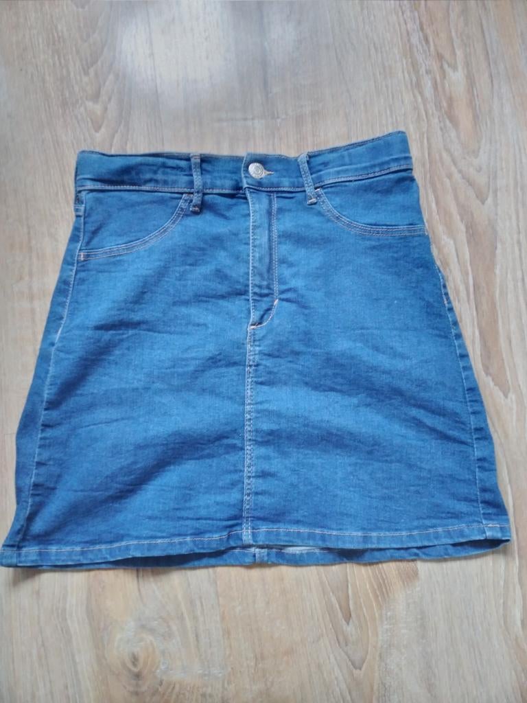 Zgan stretch jeans rokje maat 164, Meisje, Denim, Ophalen of Verzenden, Zo goed als nieuw