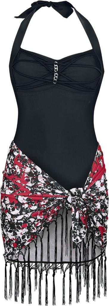 Day At The Beach Zwempak -Black Premium by EMP Maat M, Zwart, Nieuw, Badpak, Ophalen of Verzenden