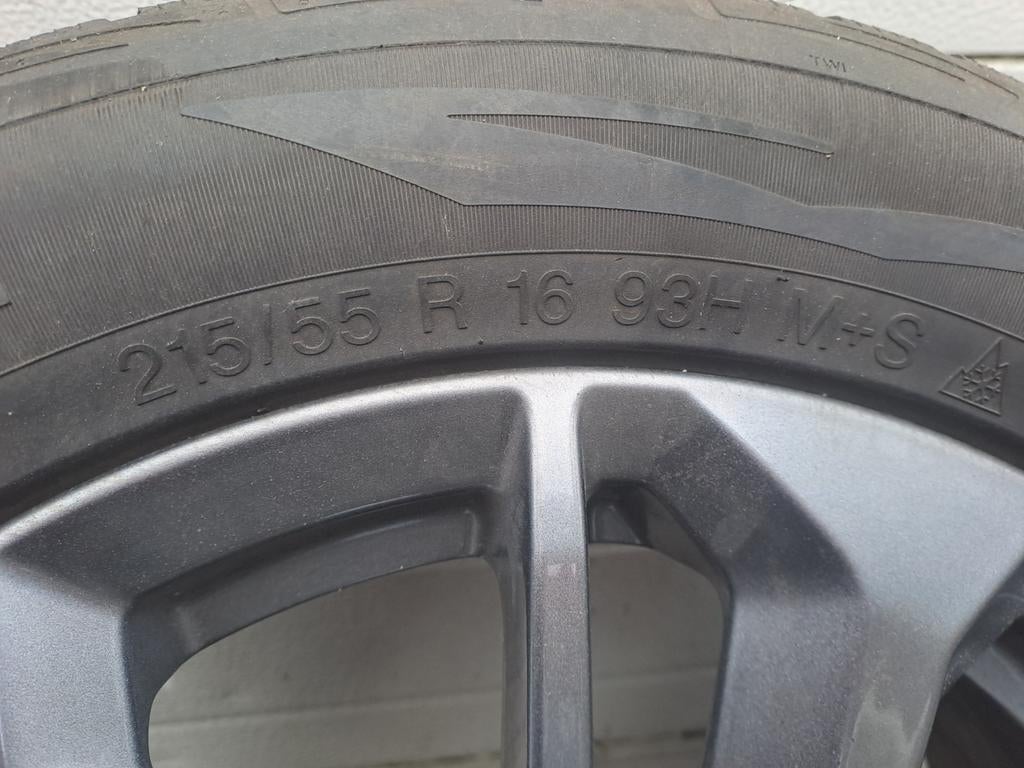 Lichtmetalen velgen 16" 5x108 in nieuwstaat!!, Auto-onderdelen, Banden en Velgen, Ophalen, Gebruikt, 16 inch, Banden en Velgen