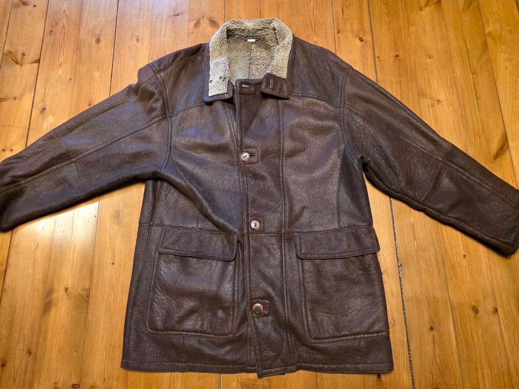 Christ Lammy Jas Heren XXL - Bruin Lamsleer Winterjas, Bruin, CHRIST, Overige maten, Ophalen of Verzenden